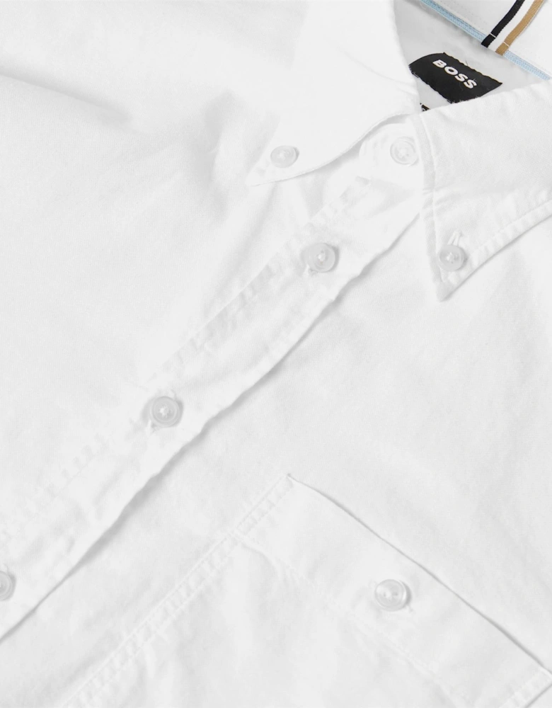 Oxford Button Down Collar Long Sleeve Shirt