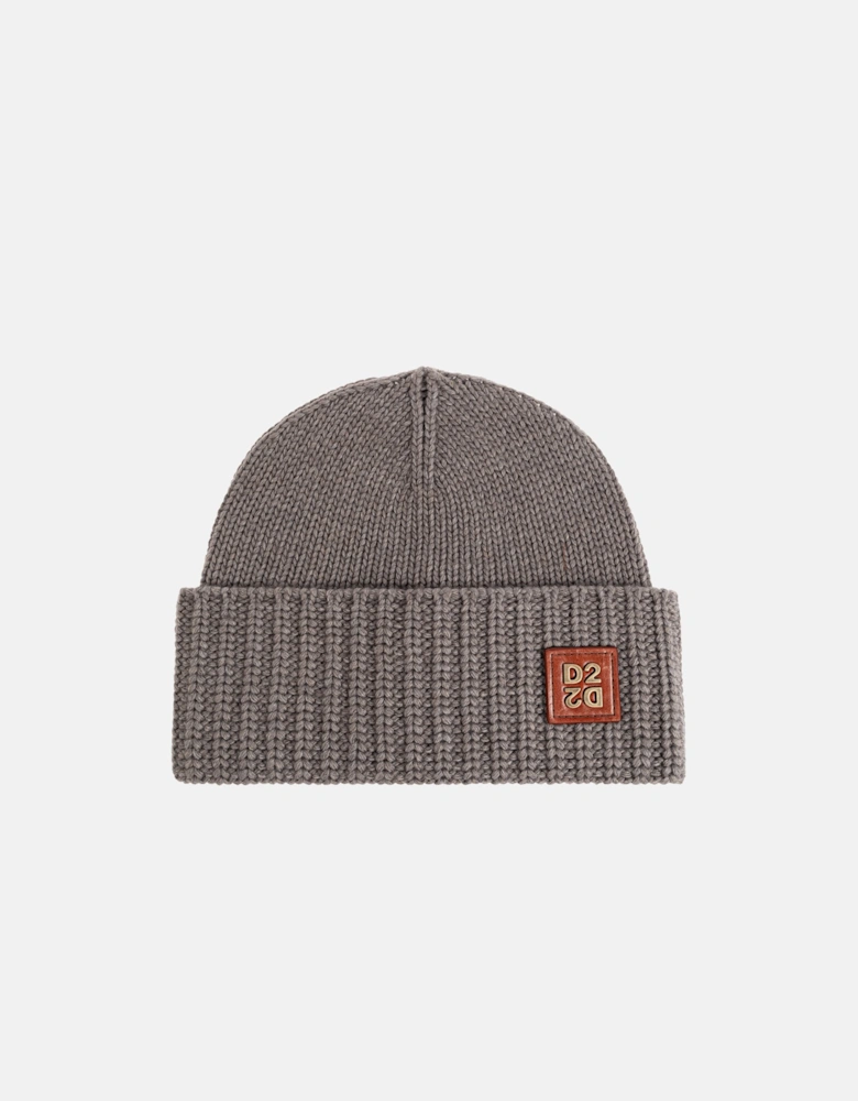 D2 Wool Beanie Grey