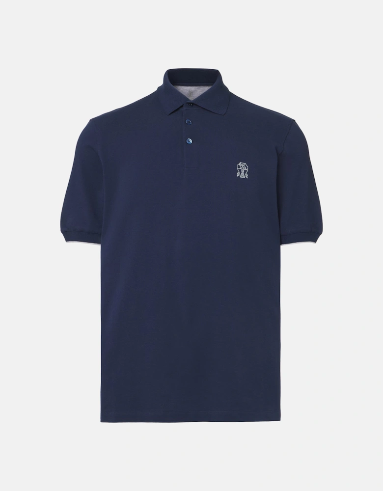 BRANDED COTTON POLO SHIRT