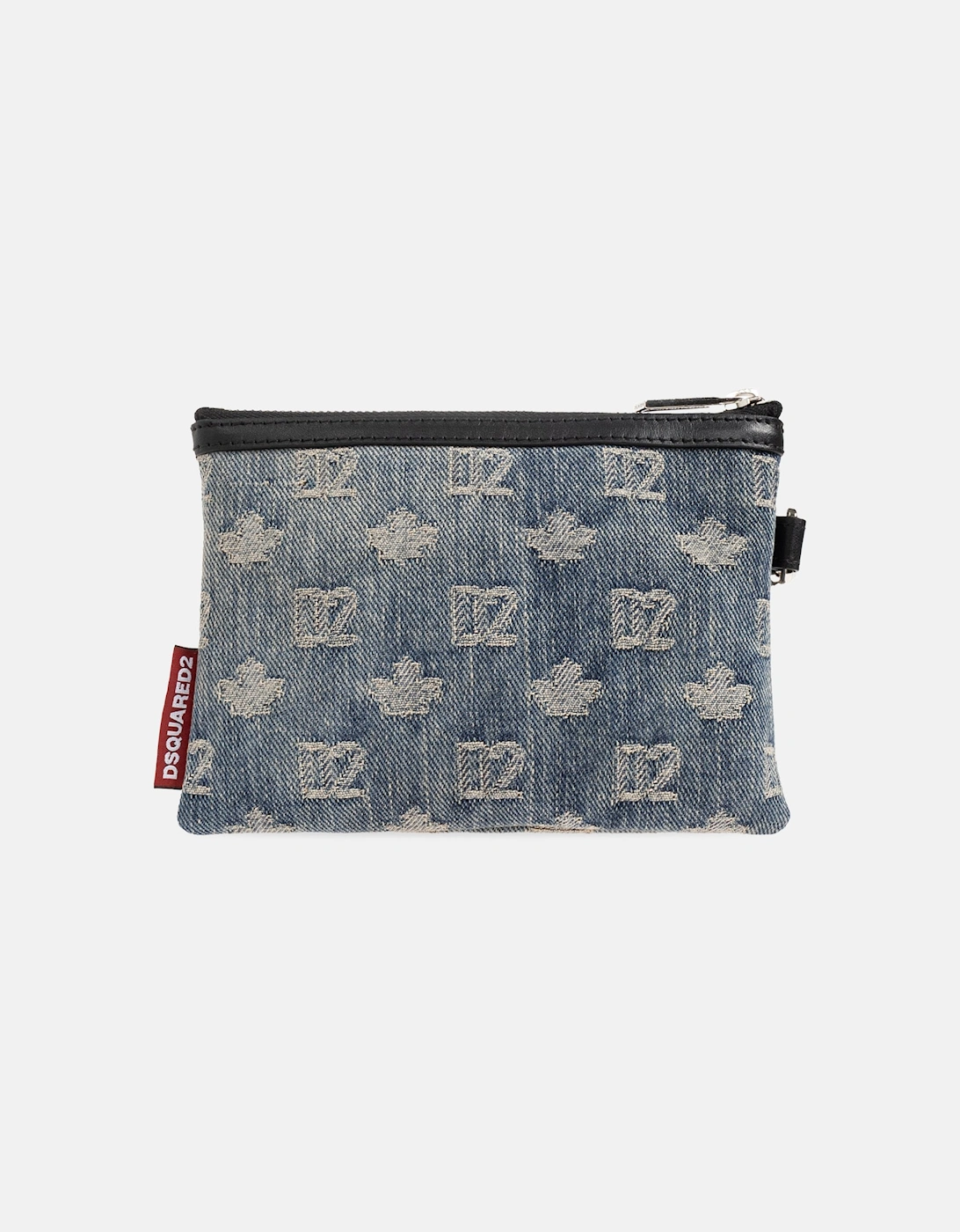 D2 Monogram Neck Pouch Black/Blue