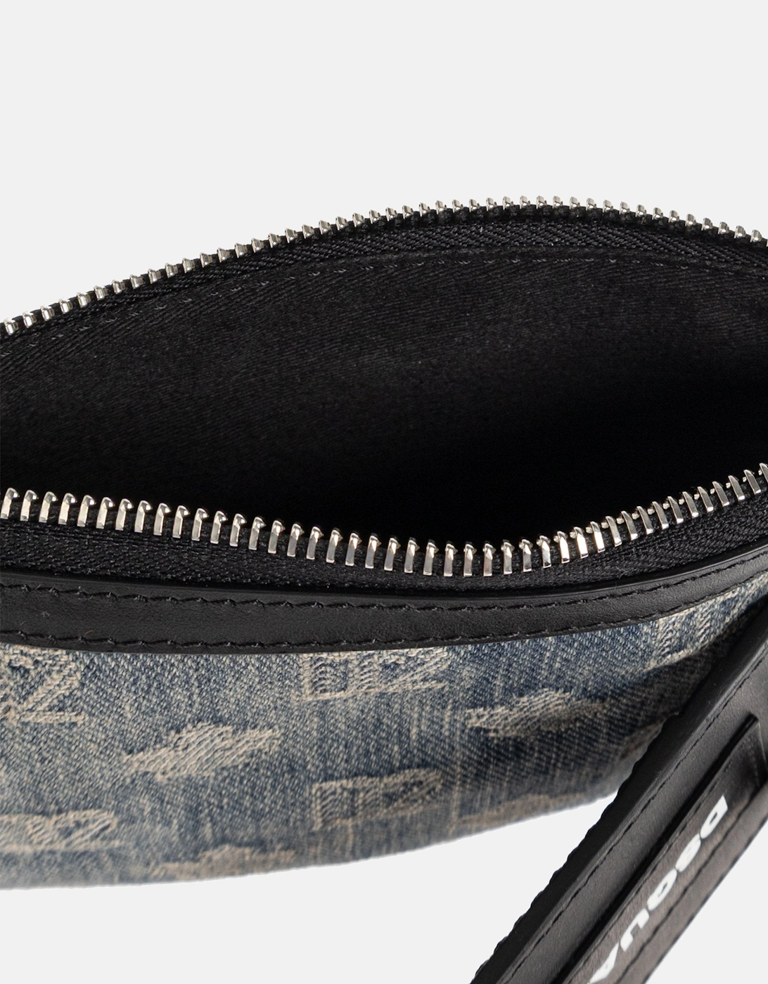 D2 Monogram Neck Pouch Black/Blue