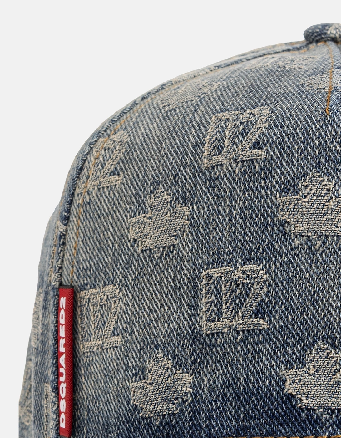 D2 Mongram Cap Blue