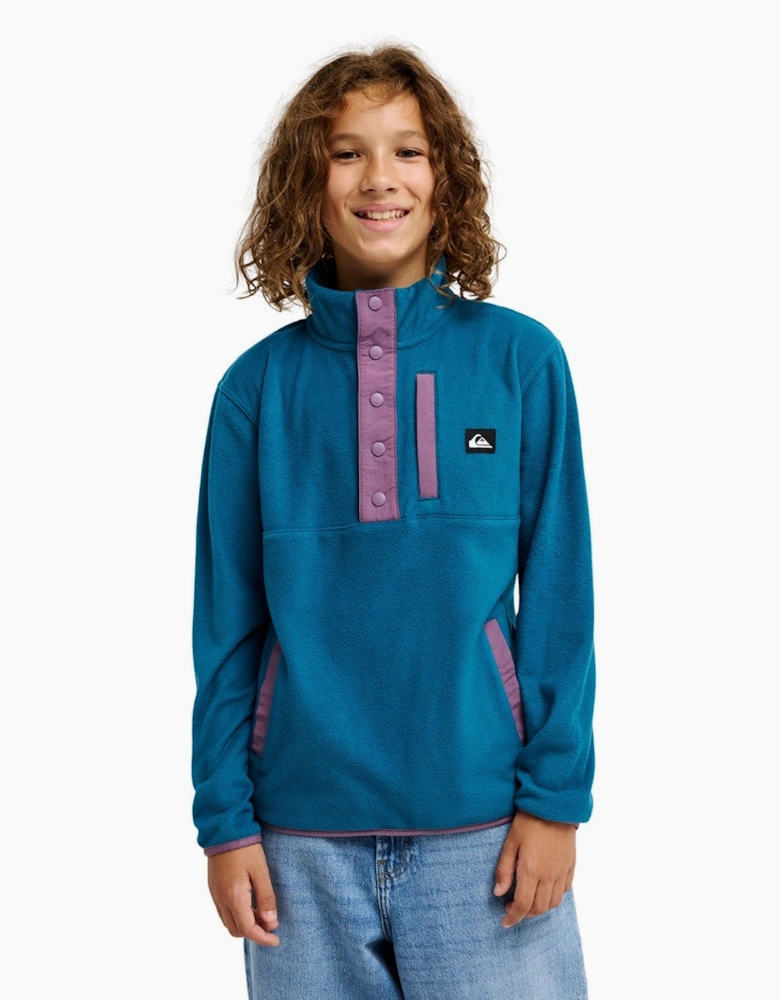 Quiksilver Kids No Destination Half Zip Fleece