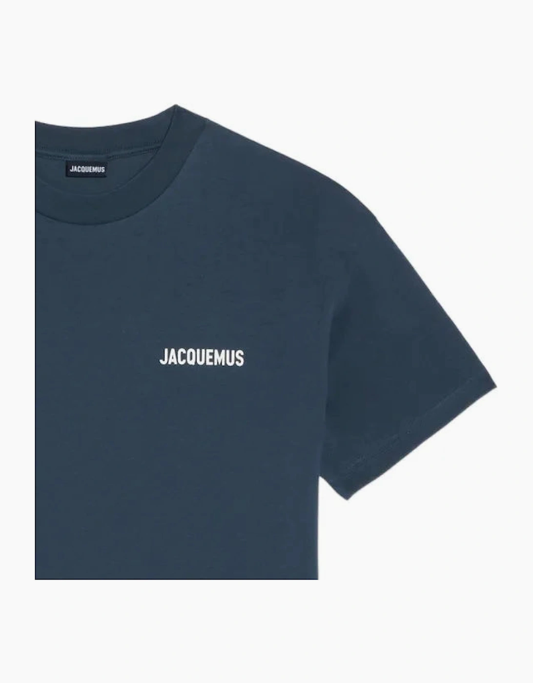 Jacquemus Le T-Shirt Logo Dark Navy