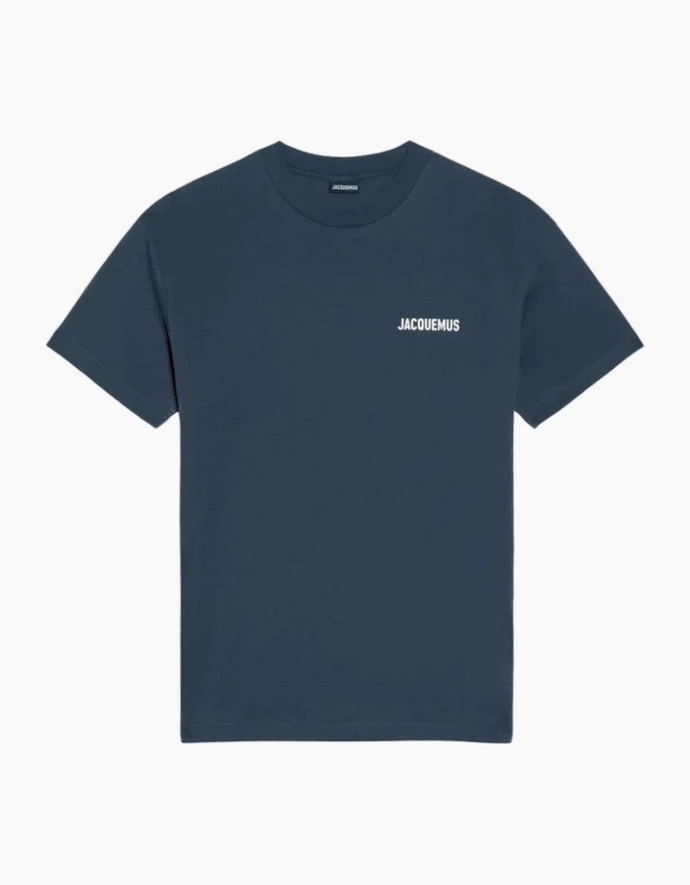 Jacquemus Le T-Shirt Logo Dark Navy