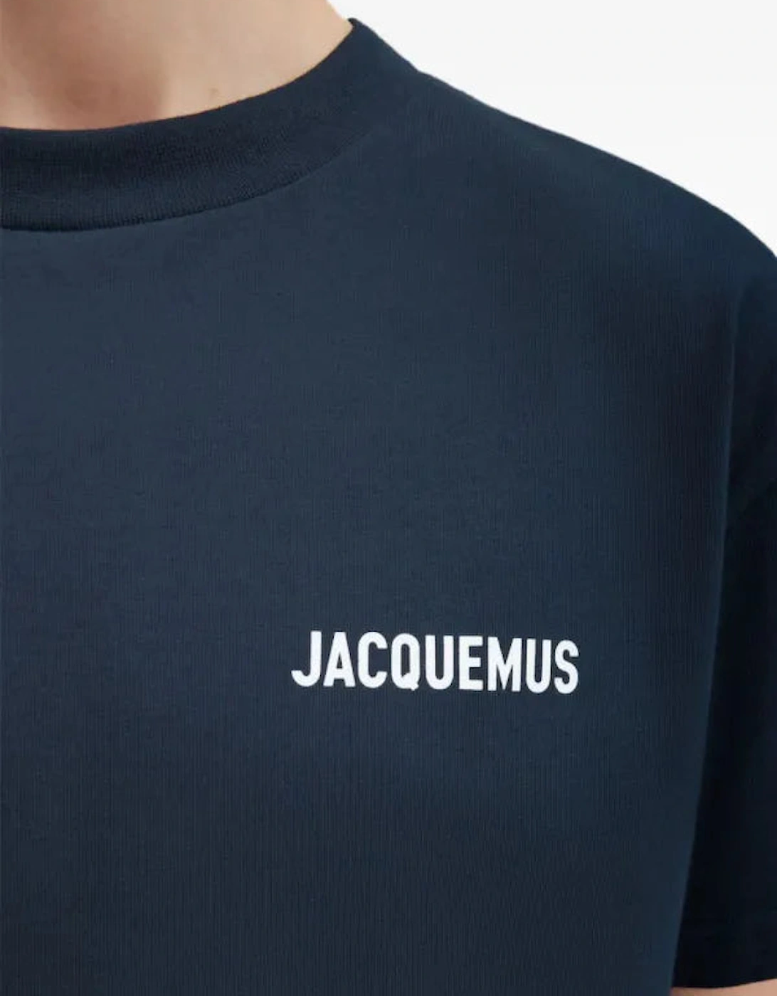 Jacquemus Le T-Shirt Logo Dark Navy