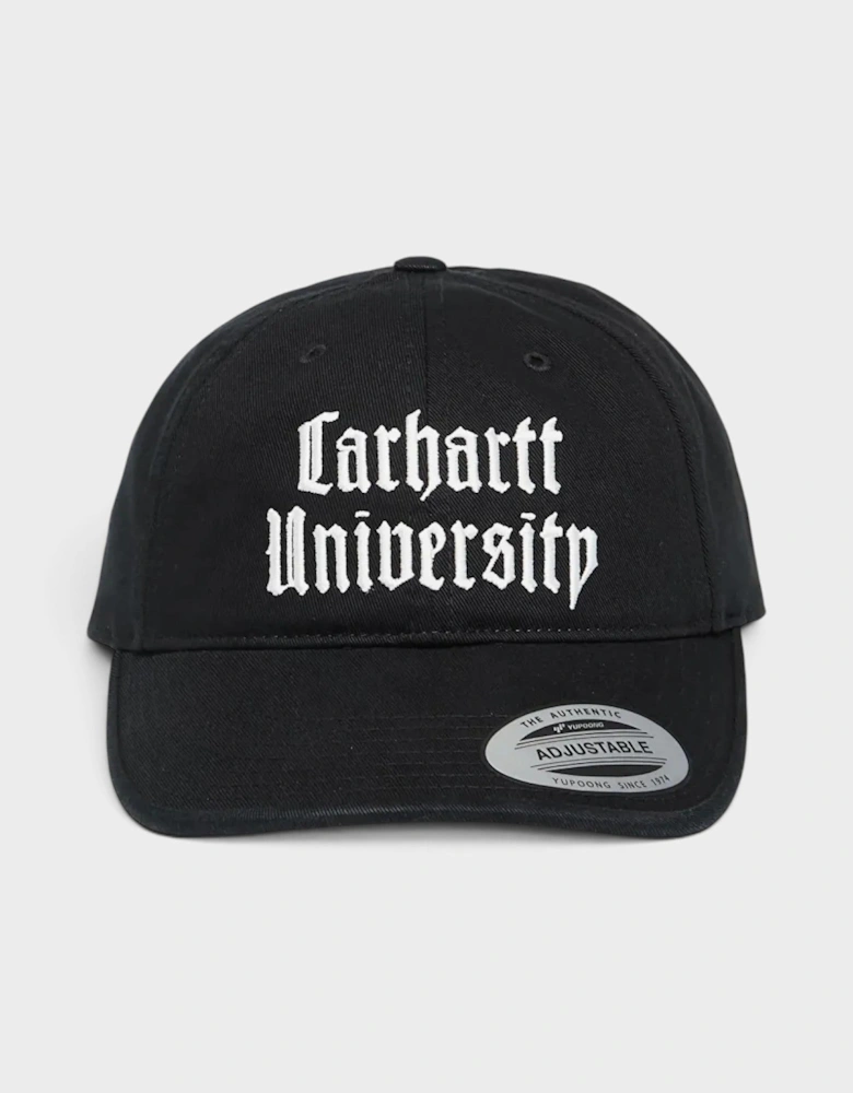 WIP Logo Cap Black White