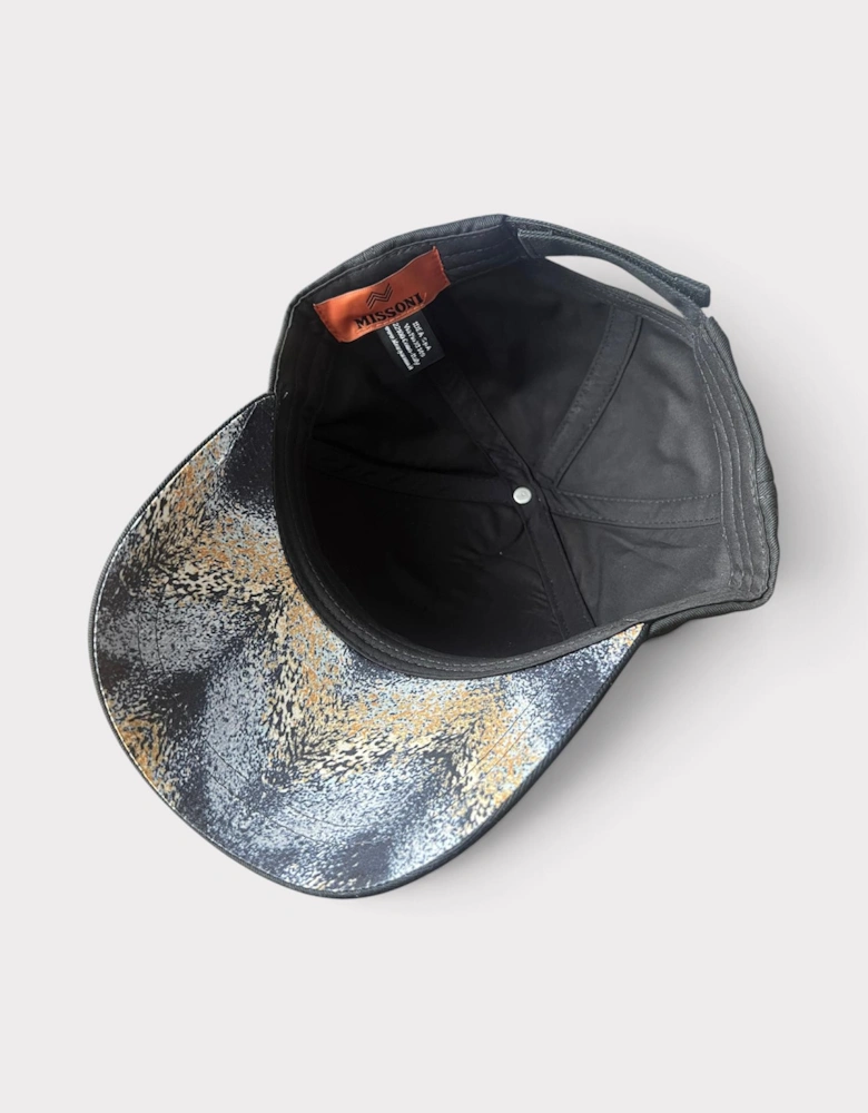 Embroidered Logo Cap Black