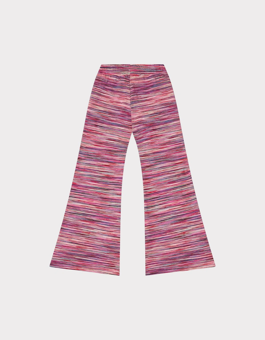 Logo Closed Hem Fleece Joggers Pink Kids