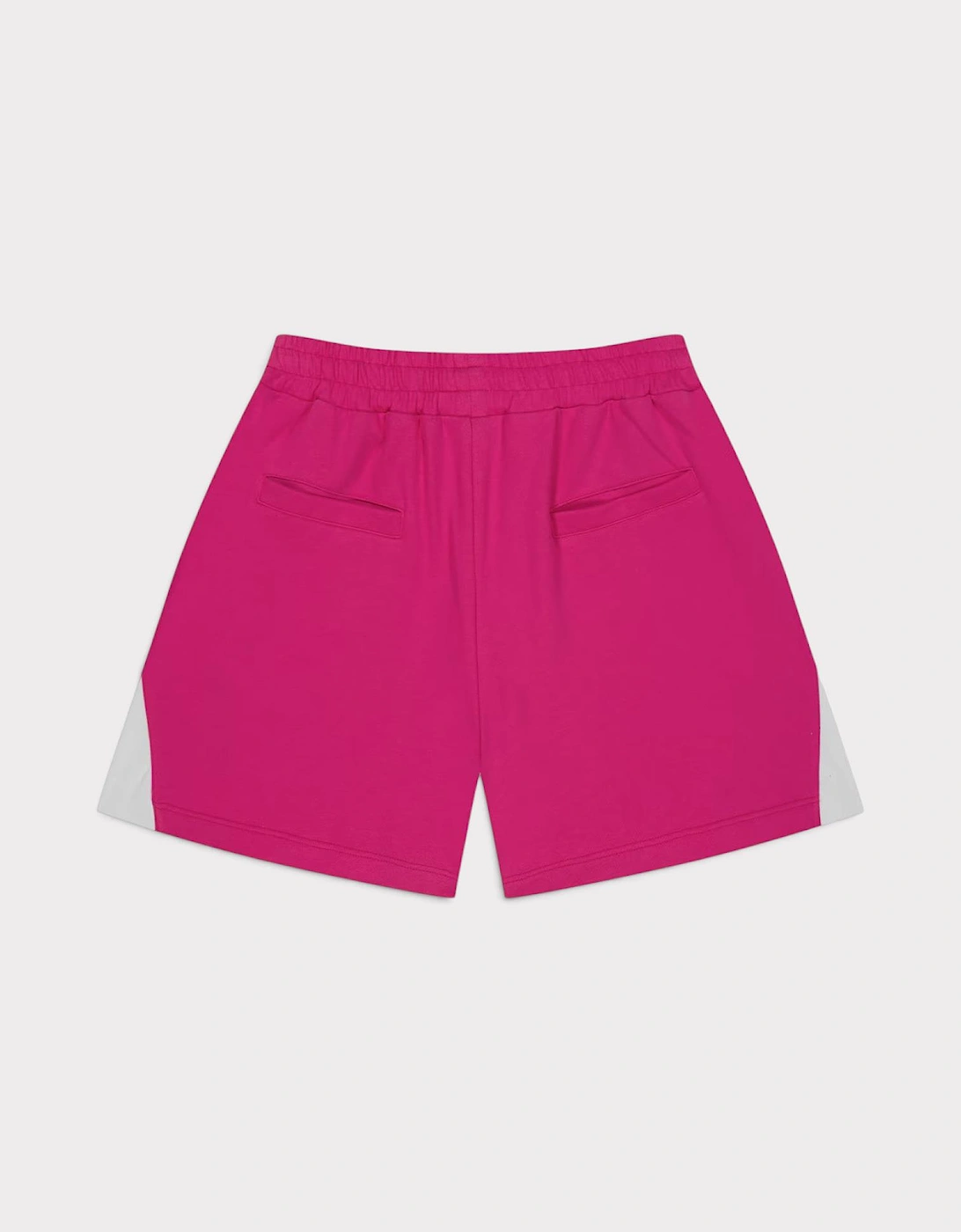 Kids Fleece Jogger Shorts Pink Multi