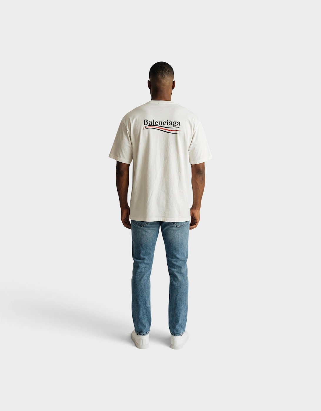 Logo Political Campaign T-Shirt White