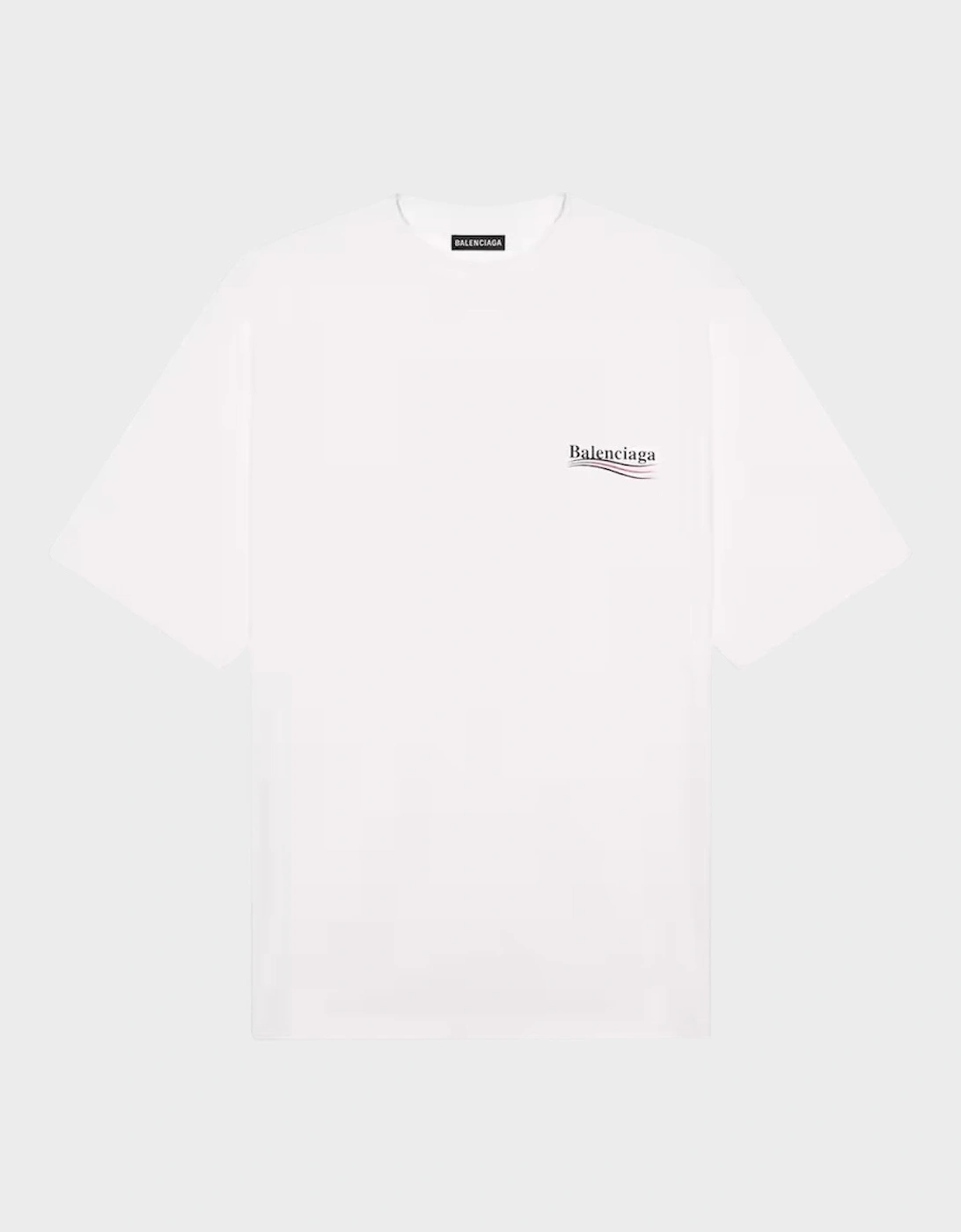 Logo Political Campaign T-Shirt White
