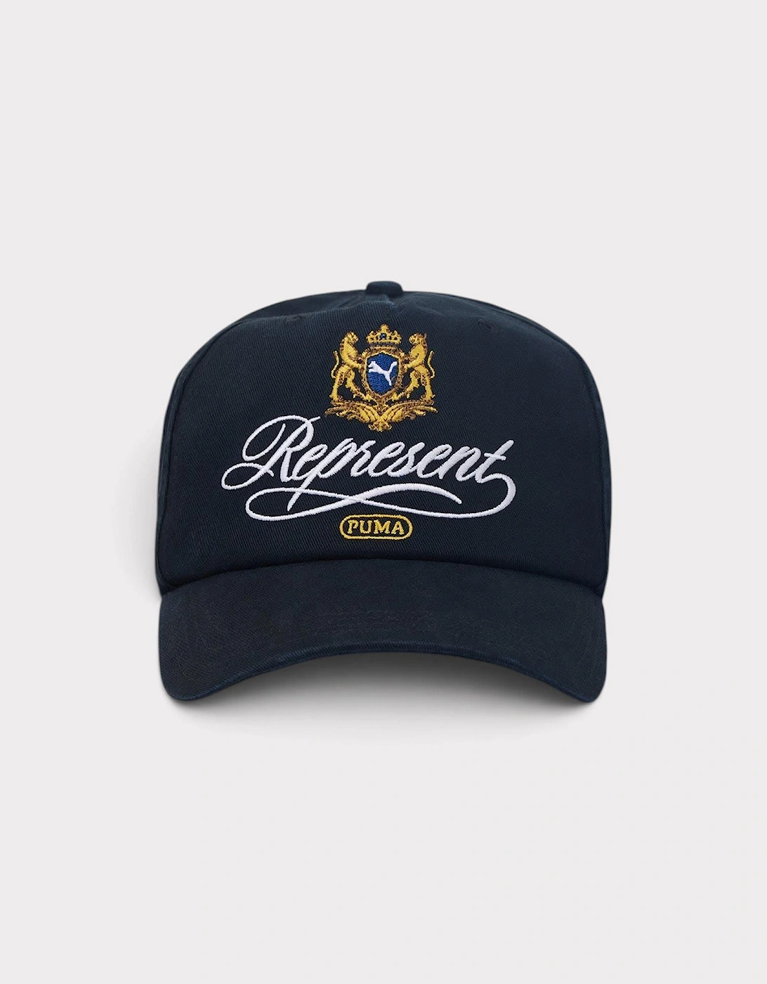 Puma Embroidered Logo Crest Cap Black, 6 of 5