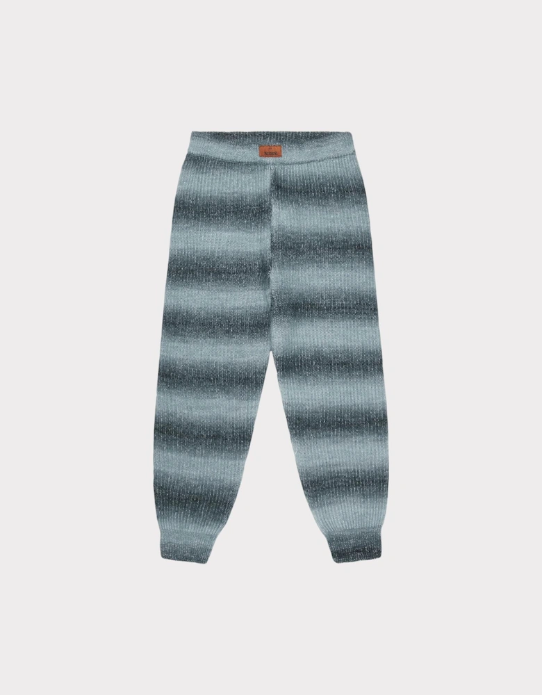 Knit Mohair Bottoms Grey