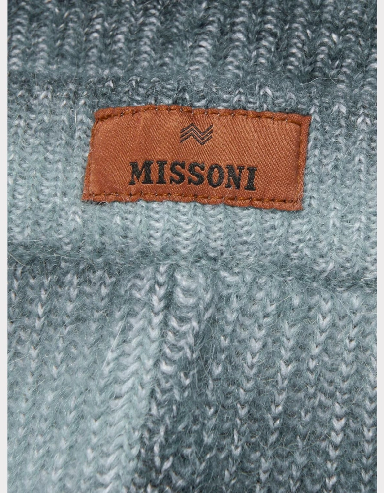 Knit Mohair Bottoms Grey