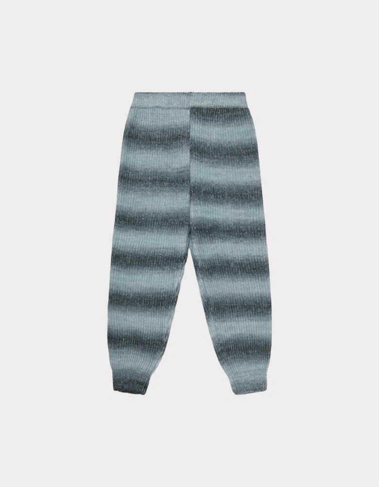 Knit Mohair Bottoms Grey
