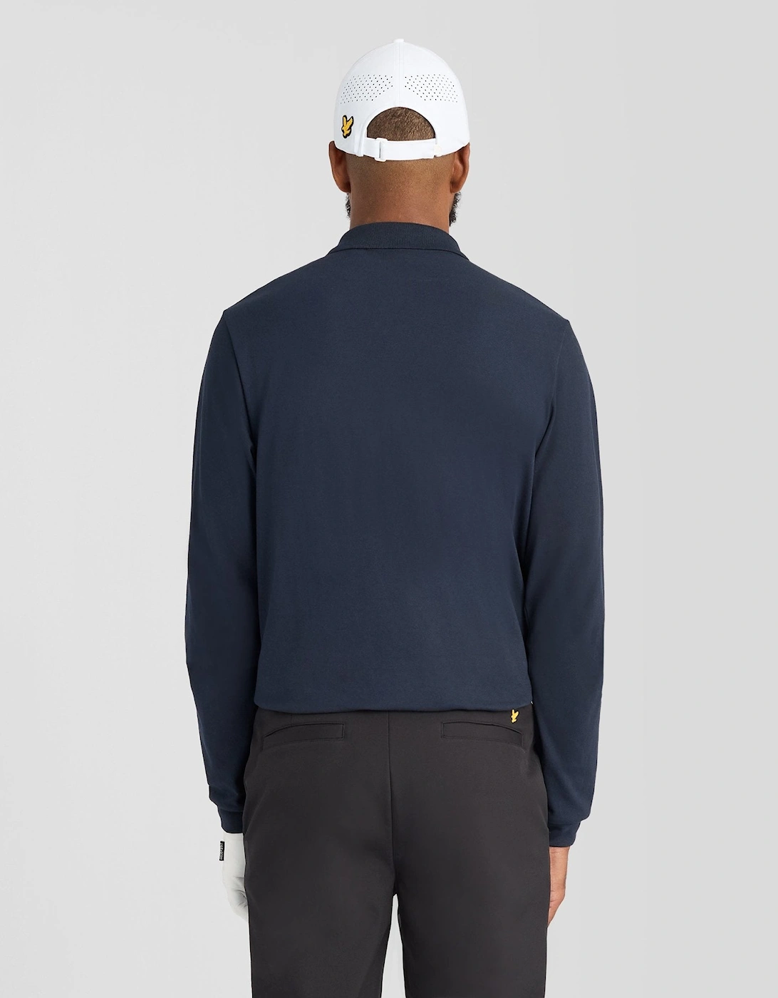 Technical Long Sleeve Polo Shirt