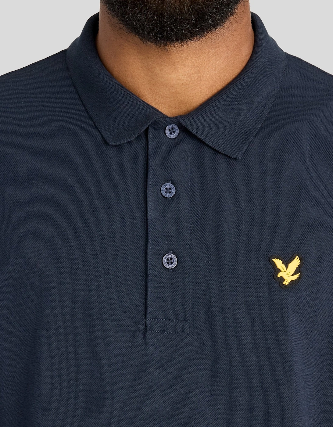 Technical Long Sleeve Polo Shirt