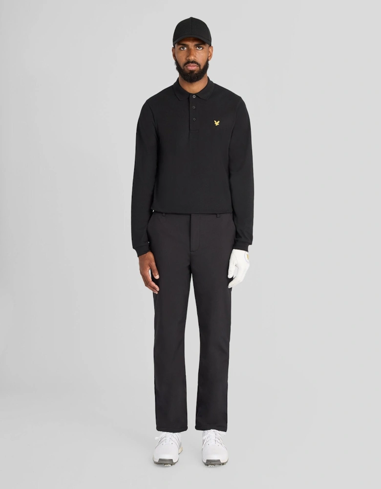 Technical Long Sleeve Polo Shirt