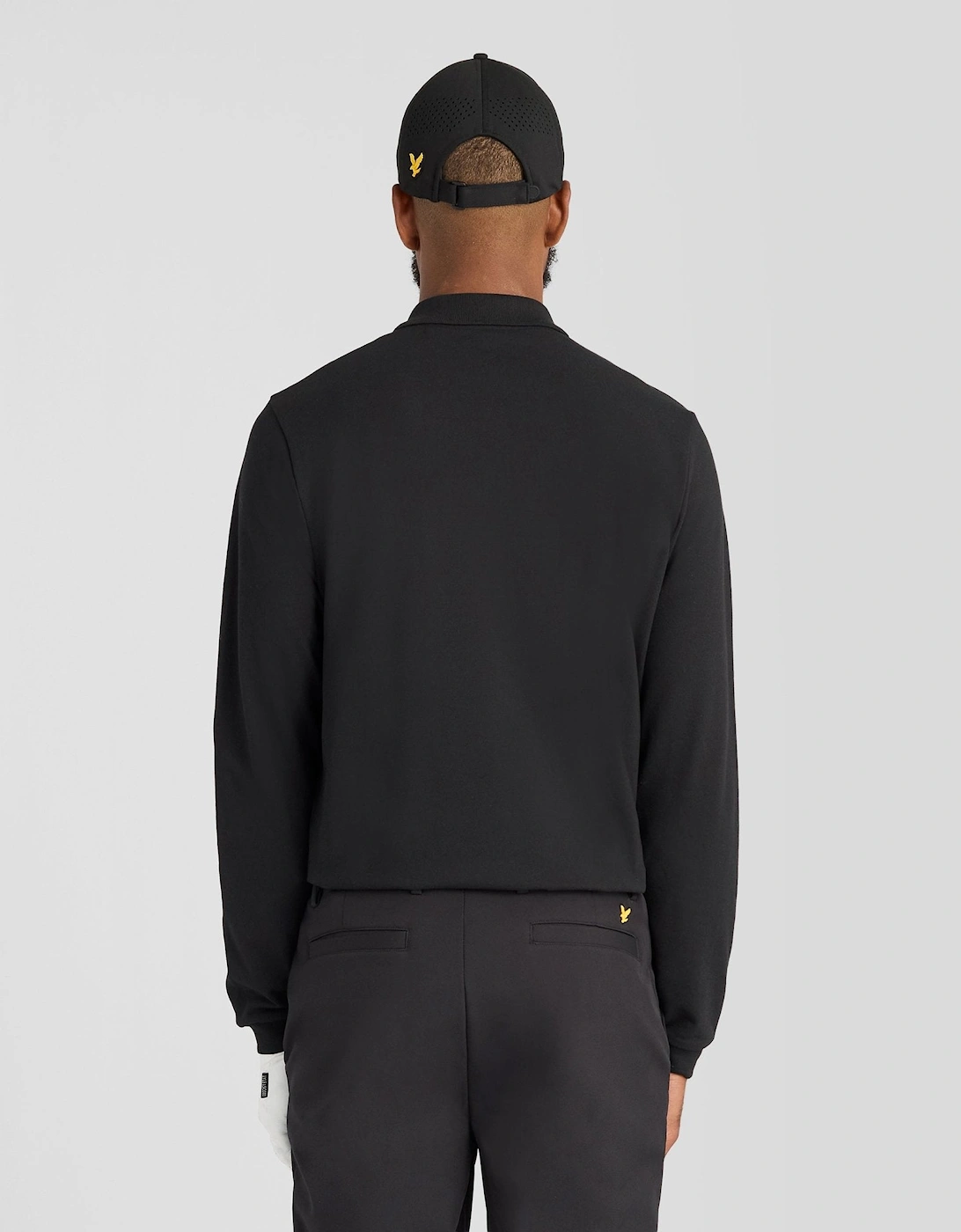 Technical Long Sleeve Polo Shirt