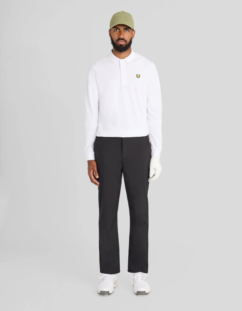 Technical Long Sleeve Polo Shirt