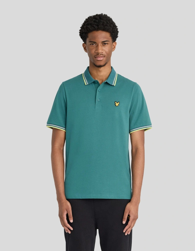 Sports Tipped Polo Shirt