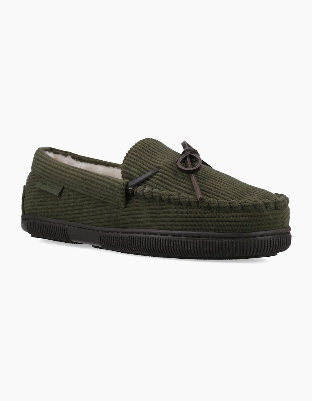 Hush Puppies Ace Cord Polyester Men's KHAKI Slippers, 4 of 3