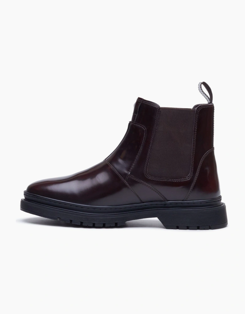 Hush Puppies Jamie Leather Men's Bordeaux Boots