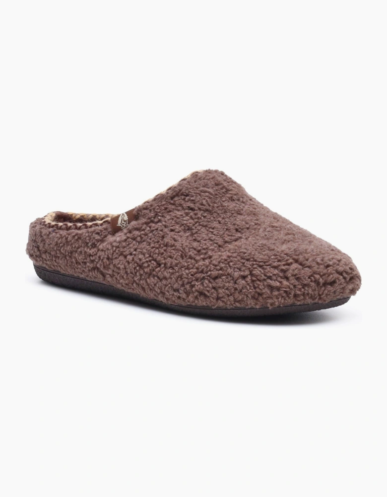 Hush Puppies Good Textile Women's Chocolate Slippers
