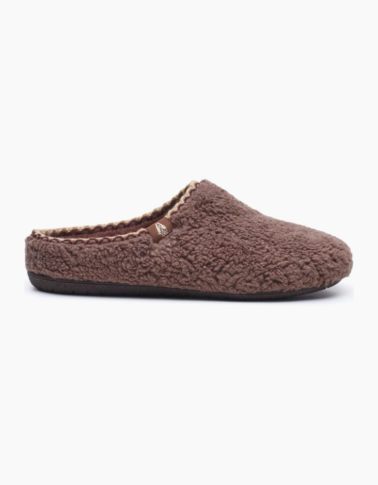 Hush Puppies Good Textile Women's Chocolate Slippers