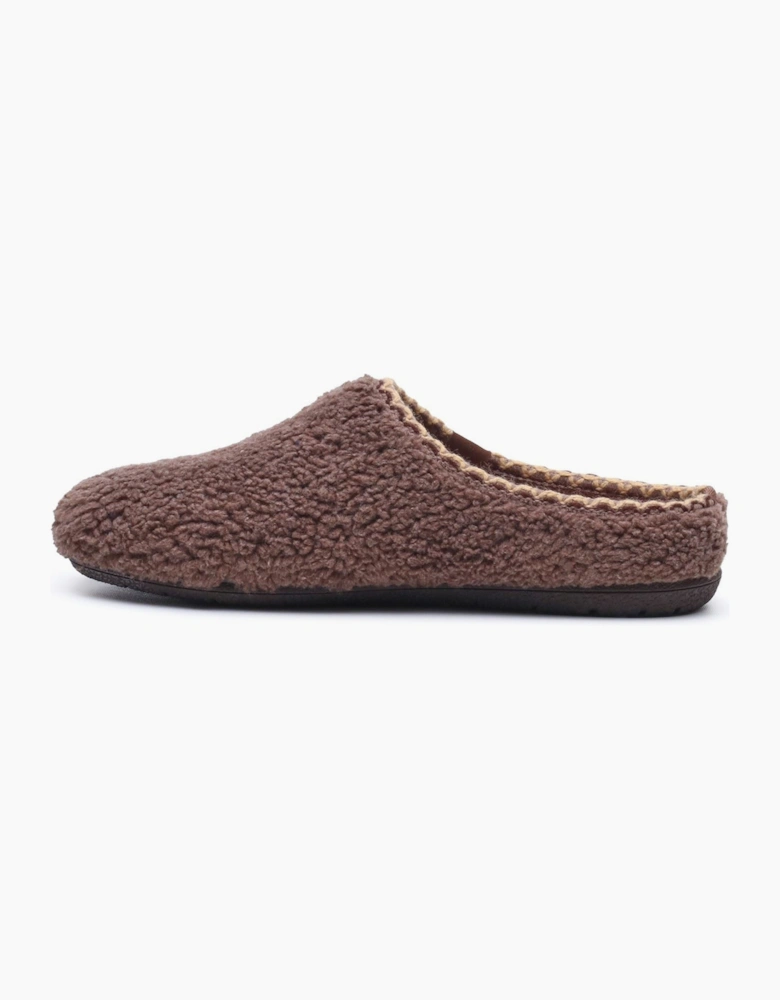Hush Puppies Good Textile Women's Chocolate Slippers