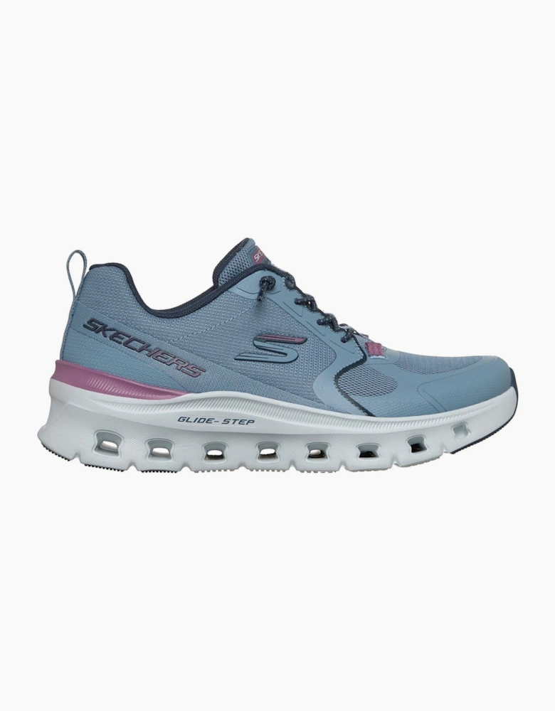 Skechers Glide-Step Pro Textile Women's Slate Mesh/Magenta Trim Trainers