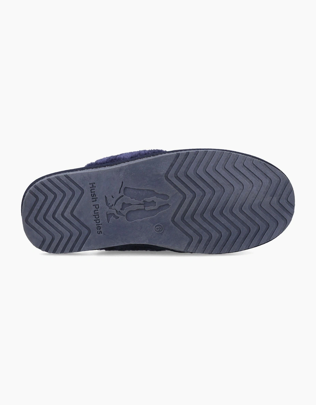 Hush Puppies Arianna Cord Polyester Women's Navy Slippers