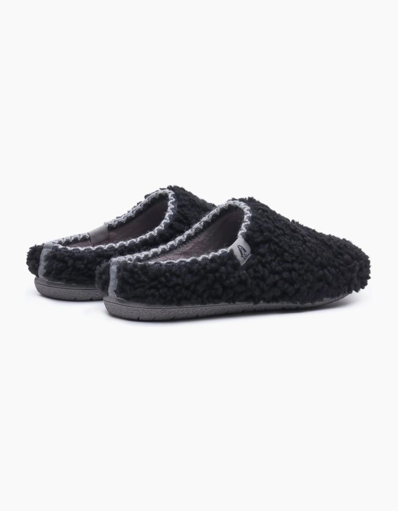 Hush Puppies Good Textile Women's Black Slippers