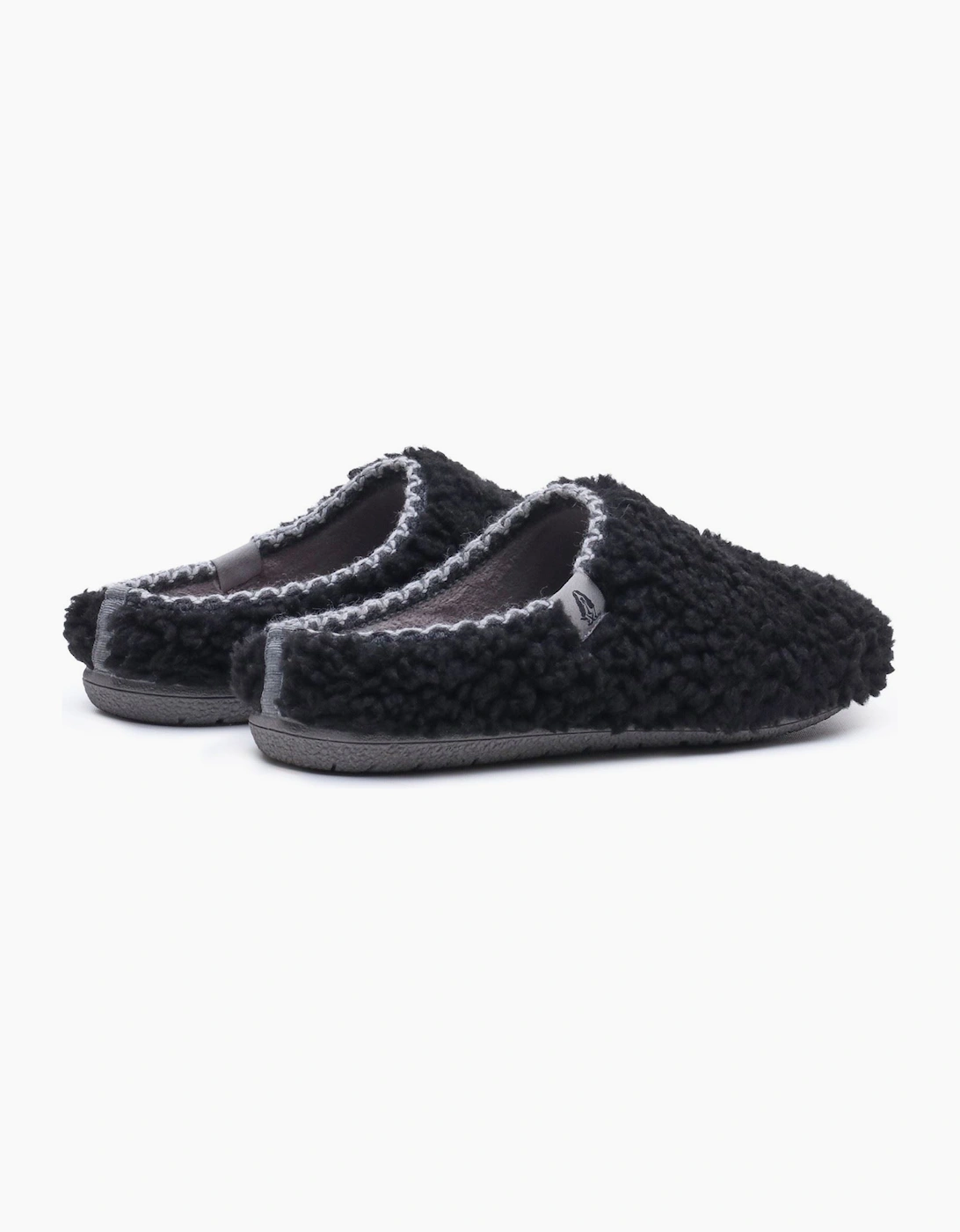 Hush Puppies Good Textile Women's Black Slippers