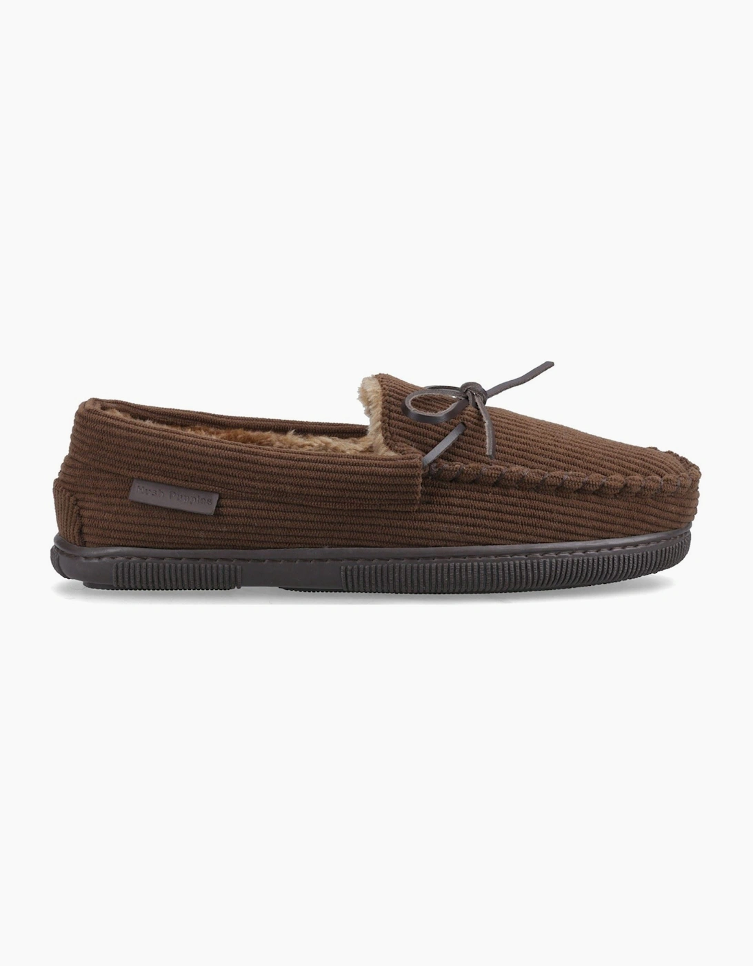 Hush Puppies Ace Cord Polyester Men's BROWN Slippers