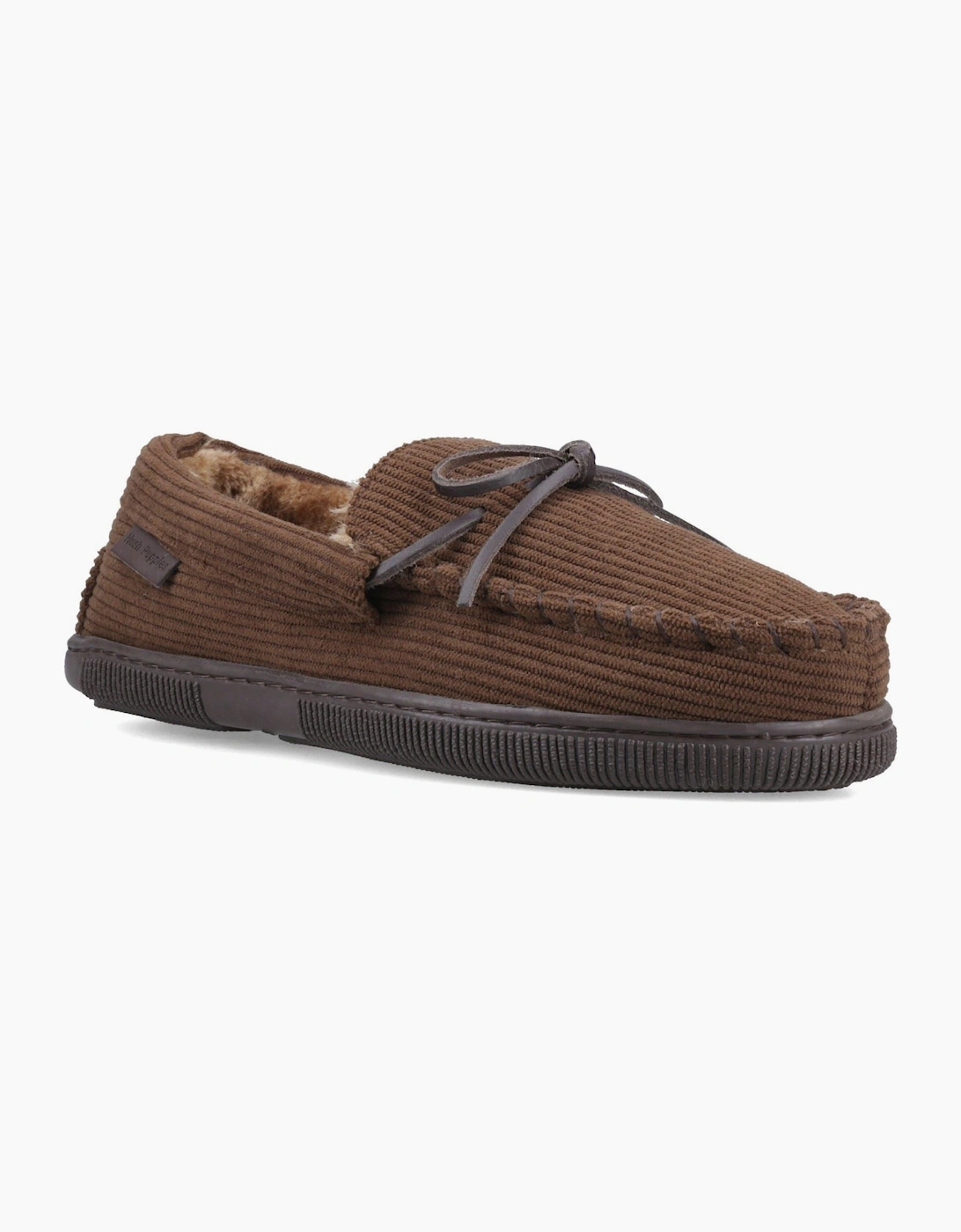 Hush Puppies Ace Cord Polyester Men's BROWN Slippers, 4 of 3