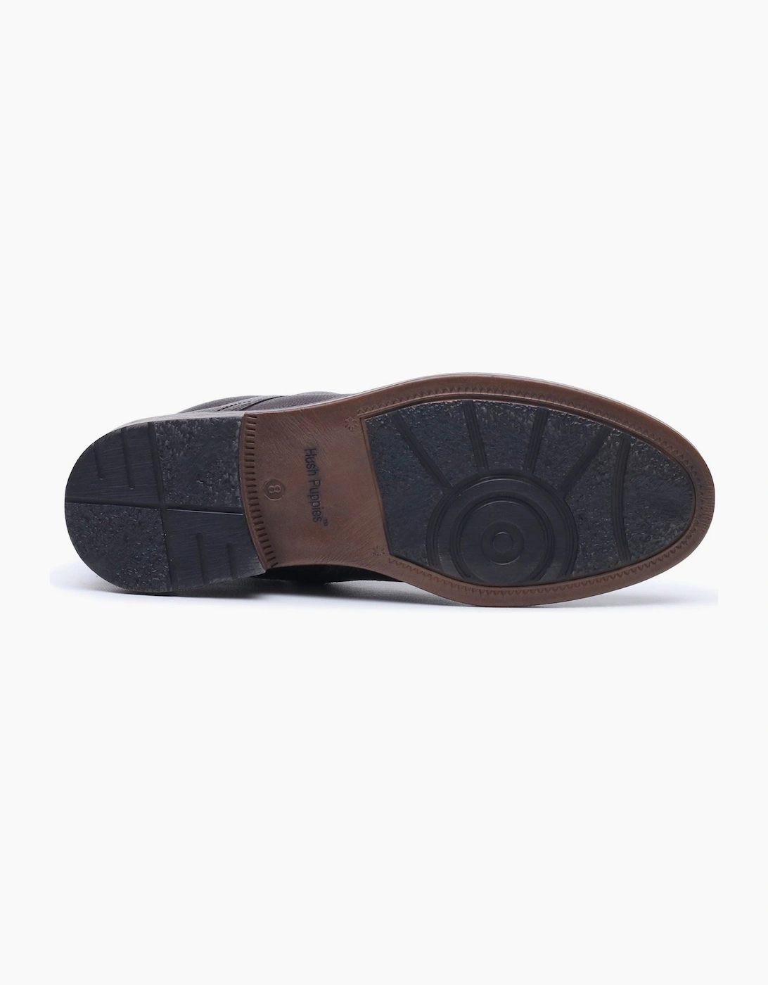 Hush Puppies Irwin Leather Men's BROWN Ankle Boots