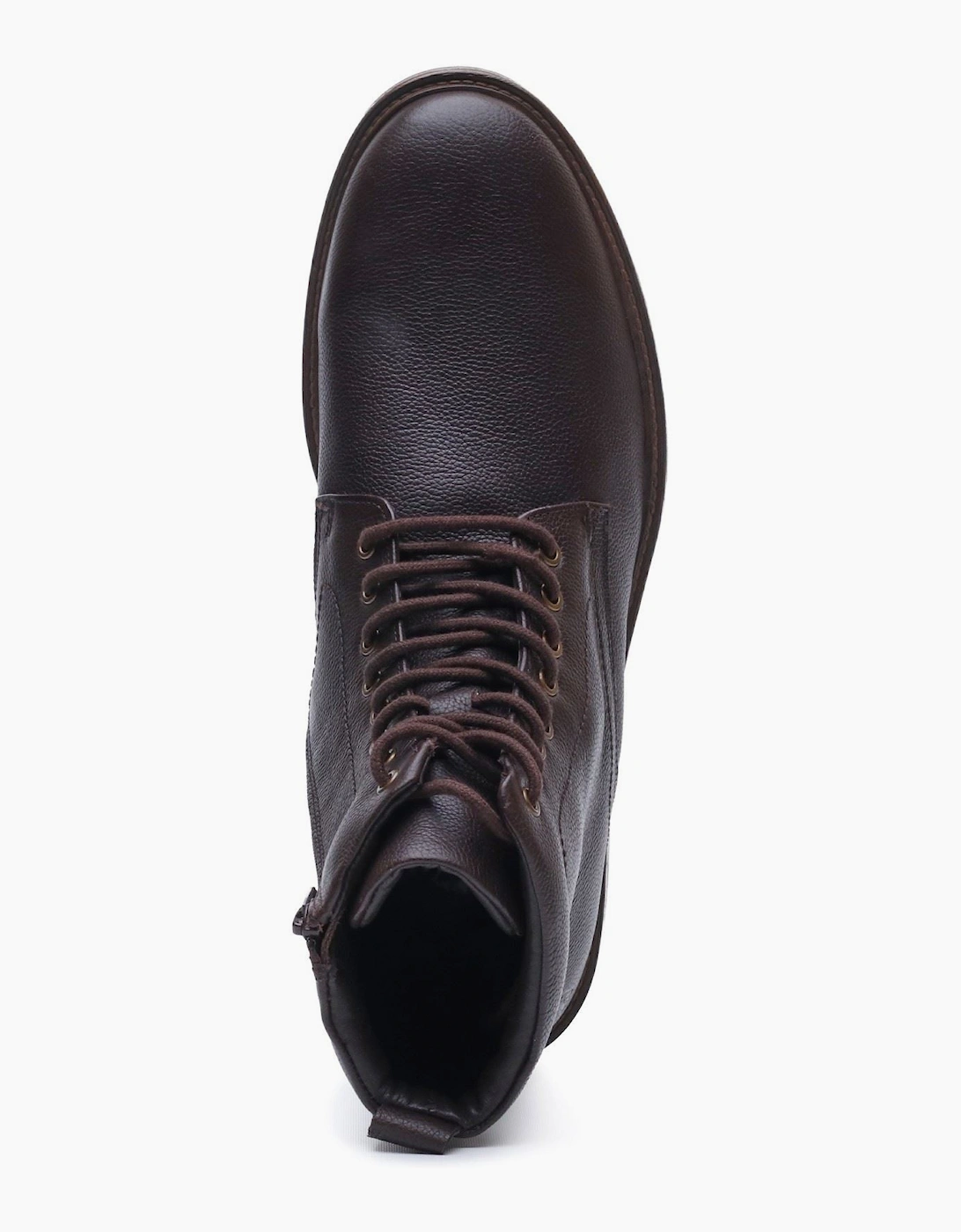 Hush Puppies Irwin Leather Men's BROWN Ankle Boots