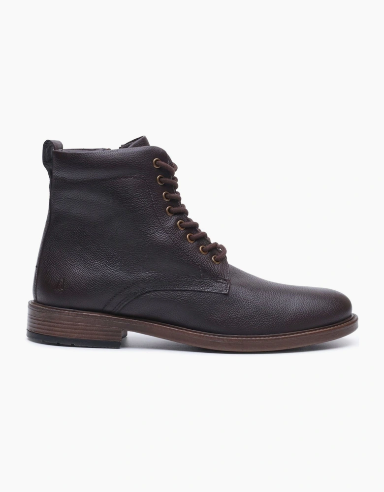 Hush Puppies Irwin Leather Men's BROWN Ankle Boots