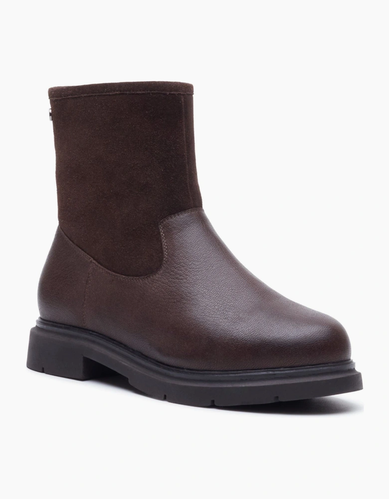 Hush Puppies Charlotte Leather Women's BROWN Boots