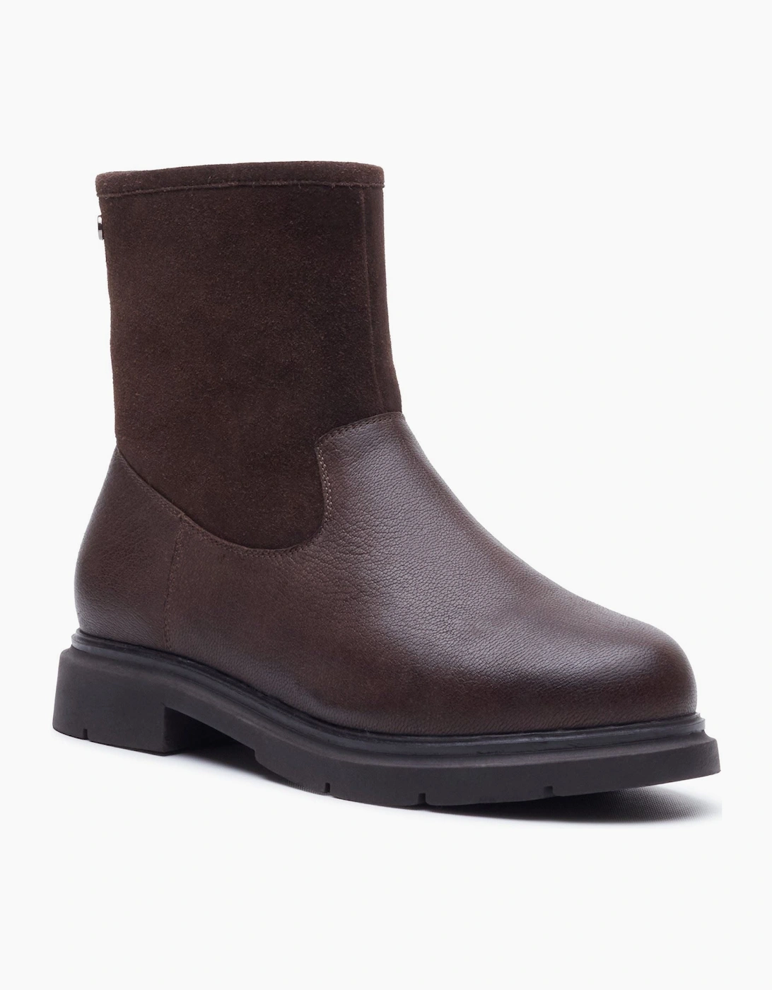 Hush Puppies Charlotte Leather Women's BROWN Boots, 8 of 7