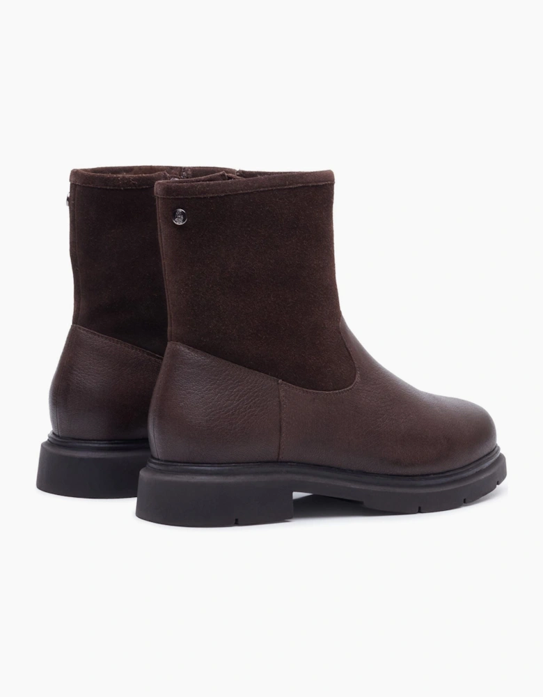 Hush Puppies Charlotte Leather Women's BROWN Boots