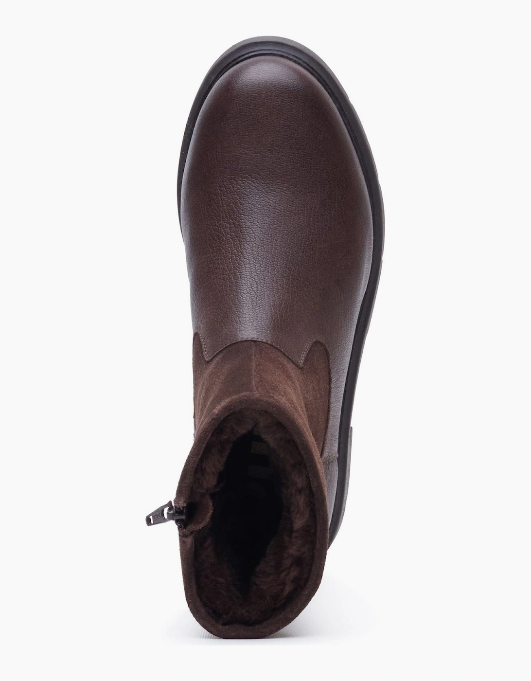 Hush Puppies Charlotte Leather Women's BROWN Boots