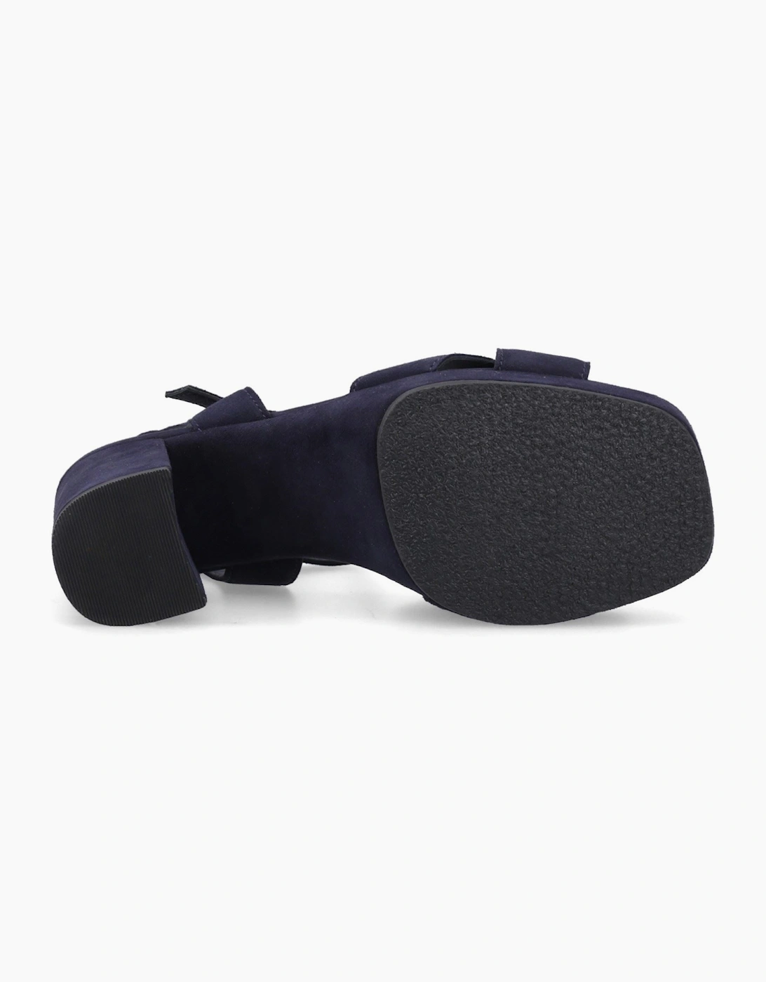 Hush Puppies Ophelia Suede Women's Navy Sandals