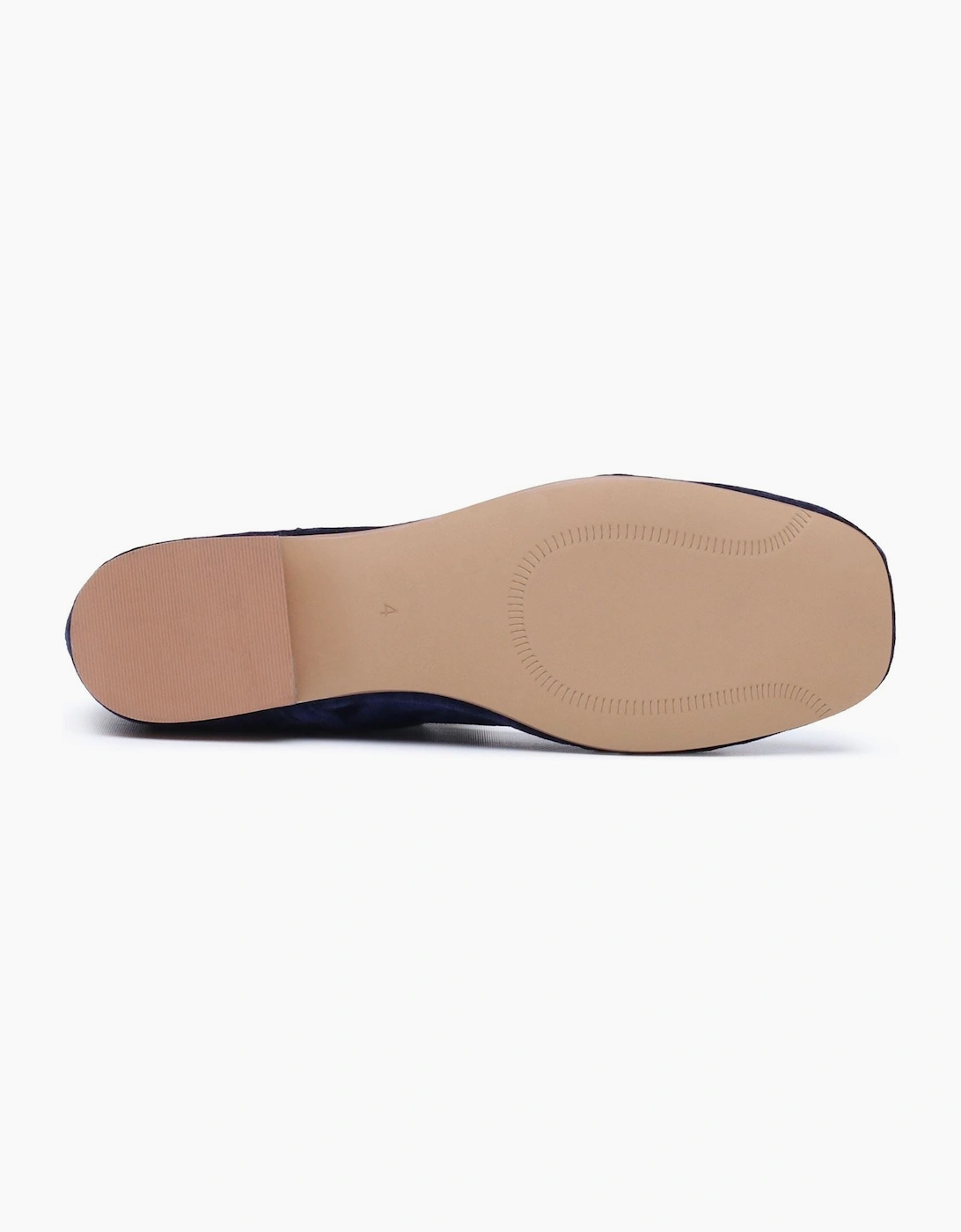Hush Puppies Pasha Velvet Women's Navy Flats