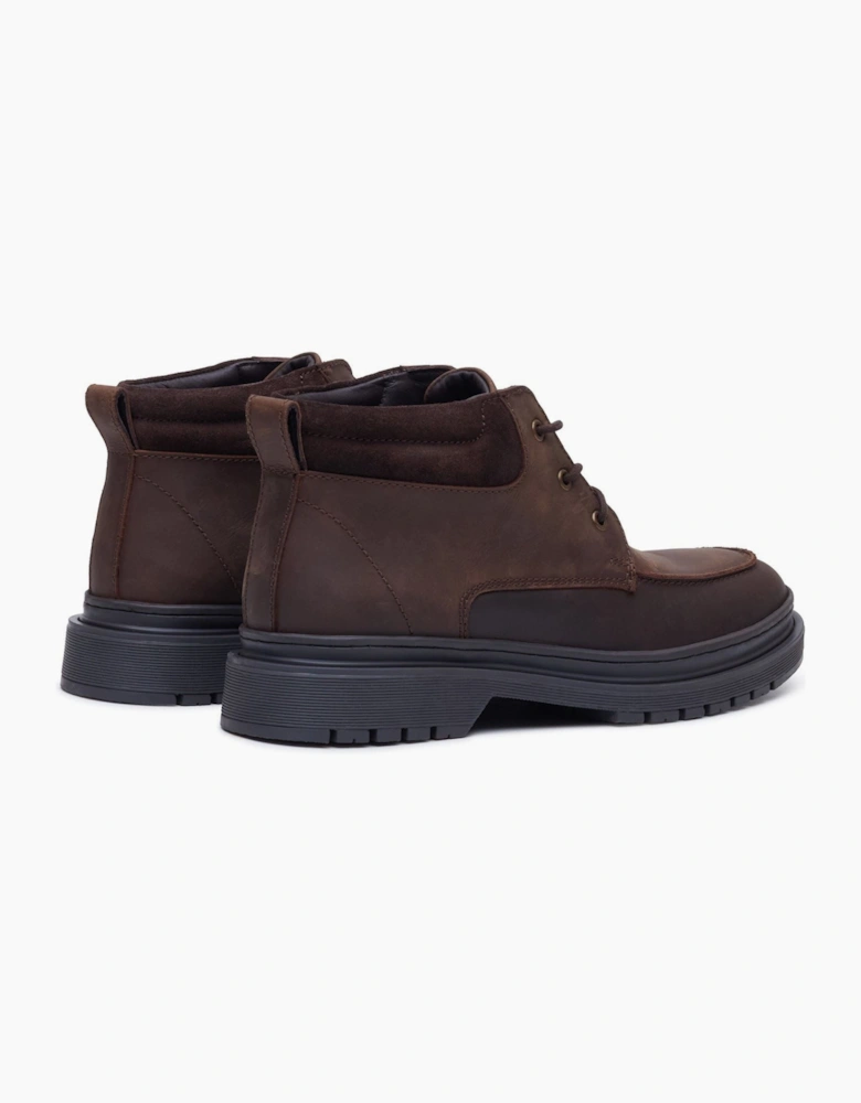 Hush Puppies Jerome Chukka Leather Men's BROWN Ankle Boots