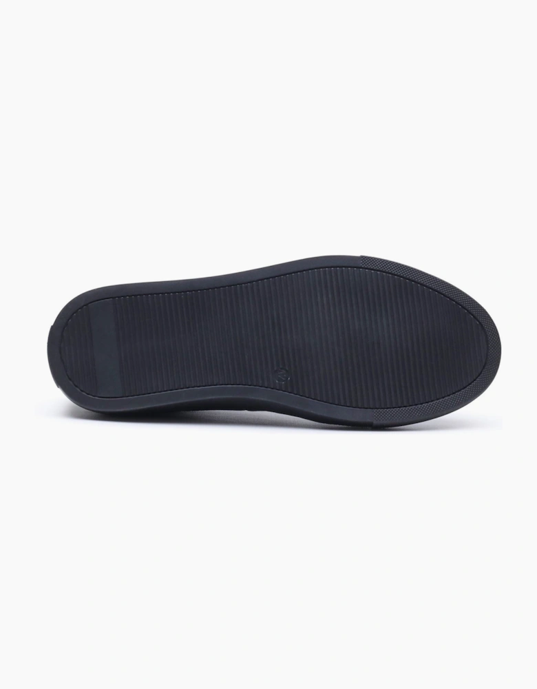Hush Puppies Ciro Leather Men's BLACK Trainers