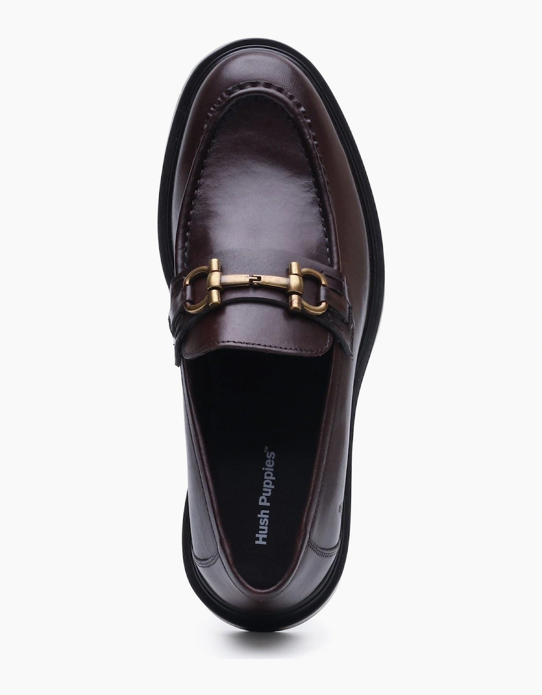 Hush Puppies Edgar Leather Men's BROWN Loafers