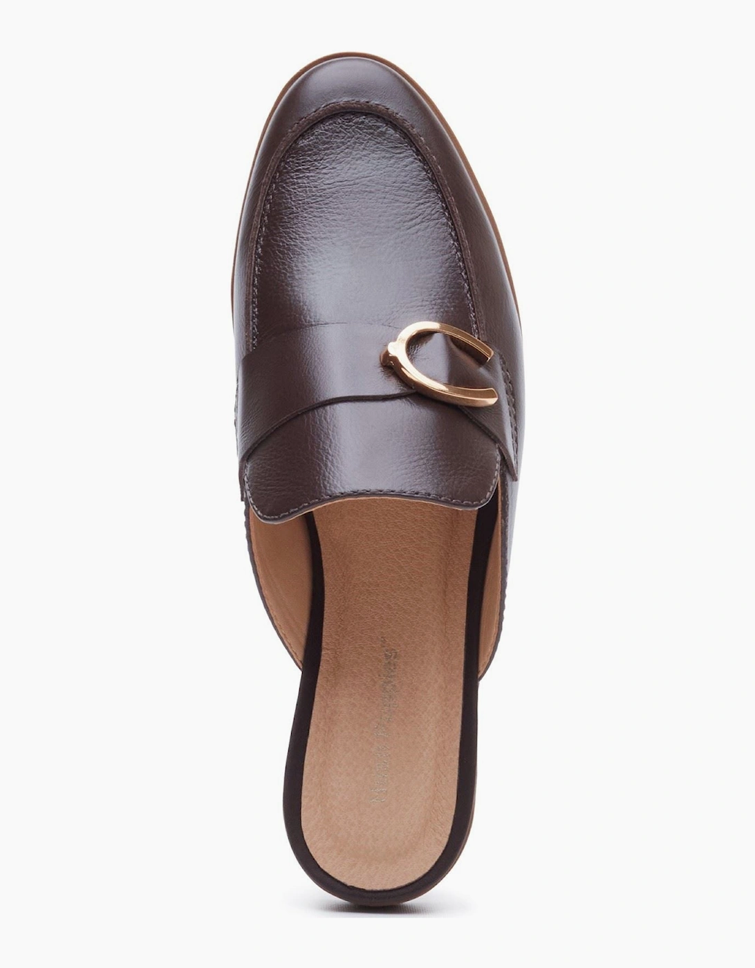 Hush Puppies Calla Leather Women's Chocolate Mules